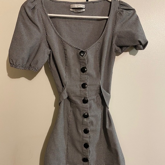 Urban outfitters Puff Sleeve Button Up dress - Picture 2 of 4